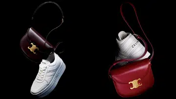 CELINE Teen Besace Triomphe挎包 小白鞋