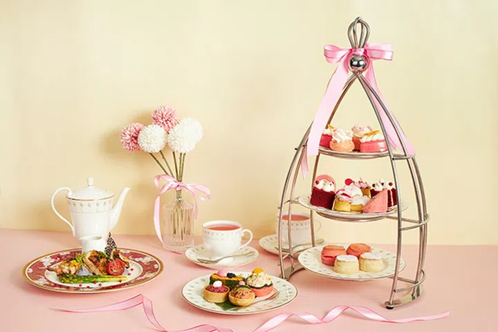 Shangri-La Rose Veranda Pink High Tea Dine-In 下午茶