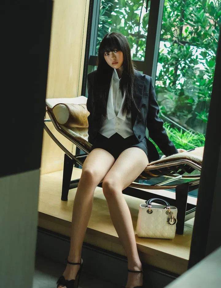 DIOR棉质府绸衬衫、背心、羊毛及丝质外套、羊毛及丝质短裤、罗缎高跟鞋、Lady Dior小型皮革手袋