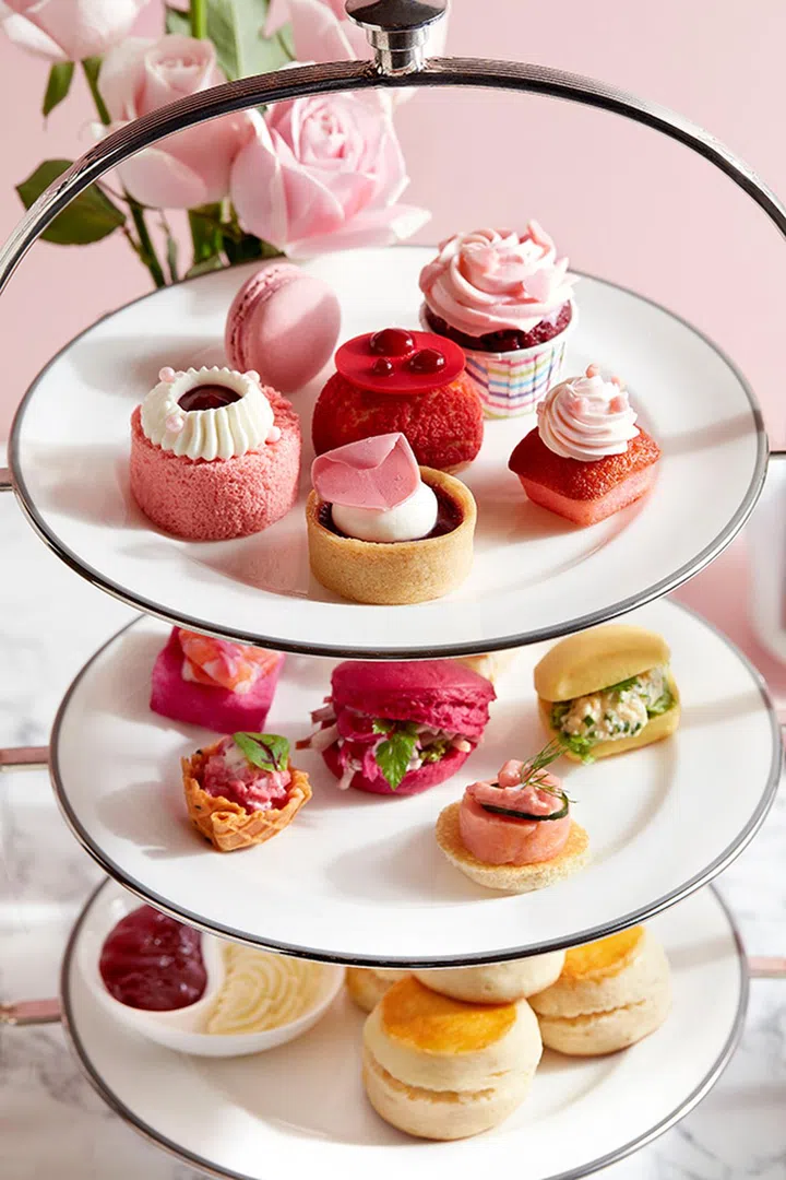 Fullerton Pink Afternoon Tea 下午茶