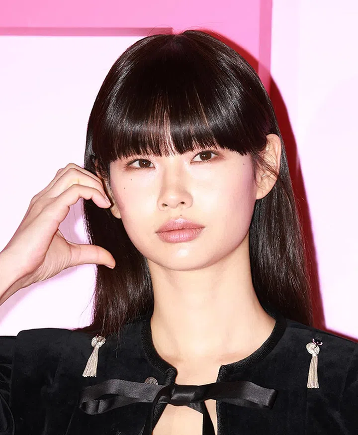 郑好娟 眉下齐刘海