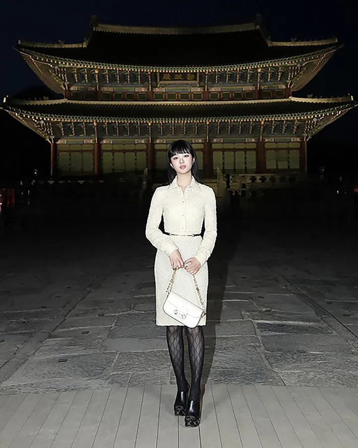 SEOUL, SOUTH KOREA - MAY 16: XXX attends the Gucci Seoul Cruise 2024 fashion show at Gyeongbokgung Palace on May 16, 2023 in Seoul, South Korea. (Photo by Han Myung-Gu/Getty Images for Gucci)