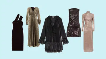 年末派对穿搭指南: 从圣诞到跨年都惊艳全场,派对穿搭推荐，连身裙推荐，派对闪亮连身裙