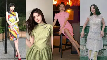 亚洲女星新年旗袍 2023 CNY qipao Cheongsam
