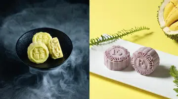 榴莲月饼 durian mooncake