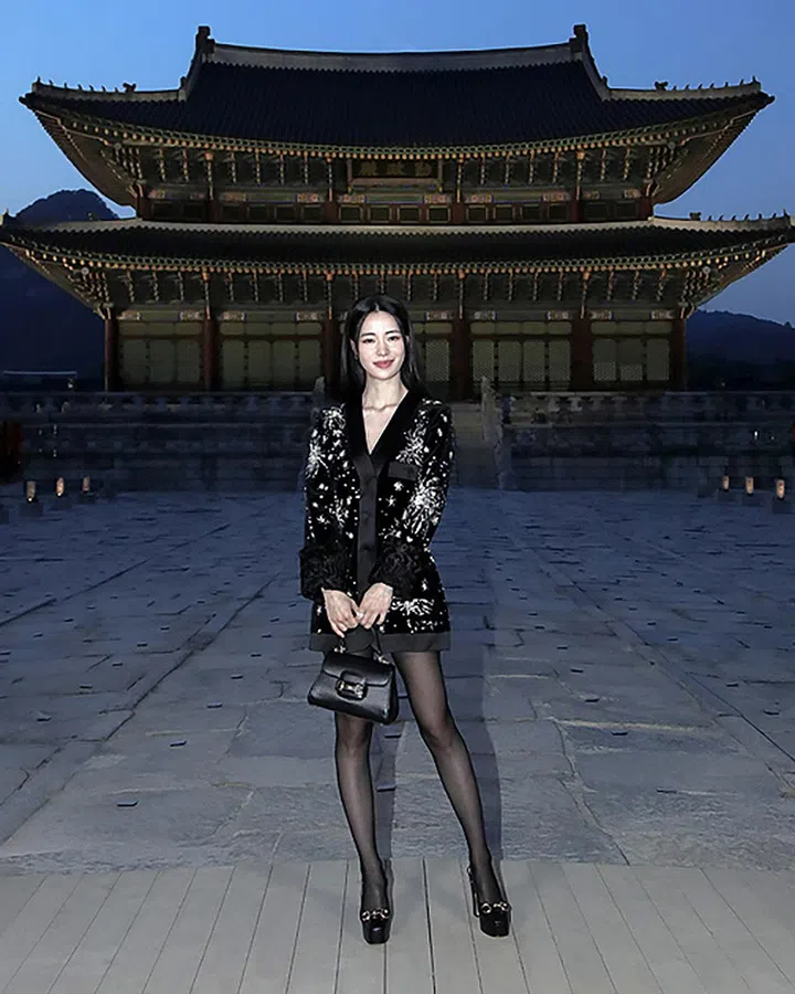 SEOUL, SOUTH KOREA - MAY 16: Lim Ji-yeon attends the Gucci Seoul Cruise 2024 fashion show at Gyeongbokgung Palace on May 16, 2023 in Seoul, South Korea. (Photo by Han Myung-Gu/Getty Images for Gucci)