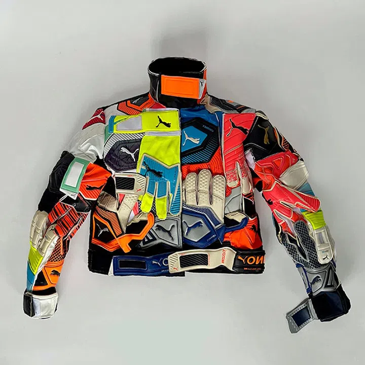 Puma glove jacket 纽约艺术家Nicole McLaughlin Upcycling 升级再造