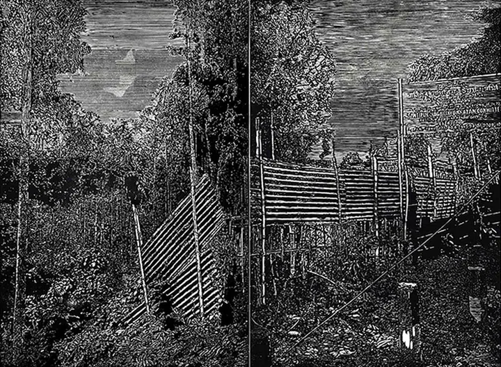 印度艺术家Chandan Bez Baruah作品《Somewhere in Northeast India, Pt. III》 (LATITUDE 28)