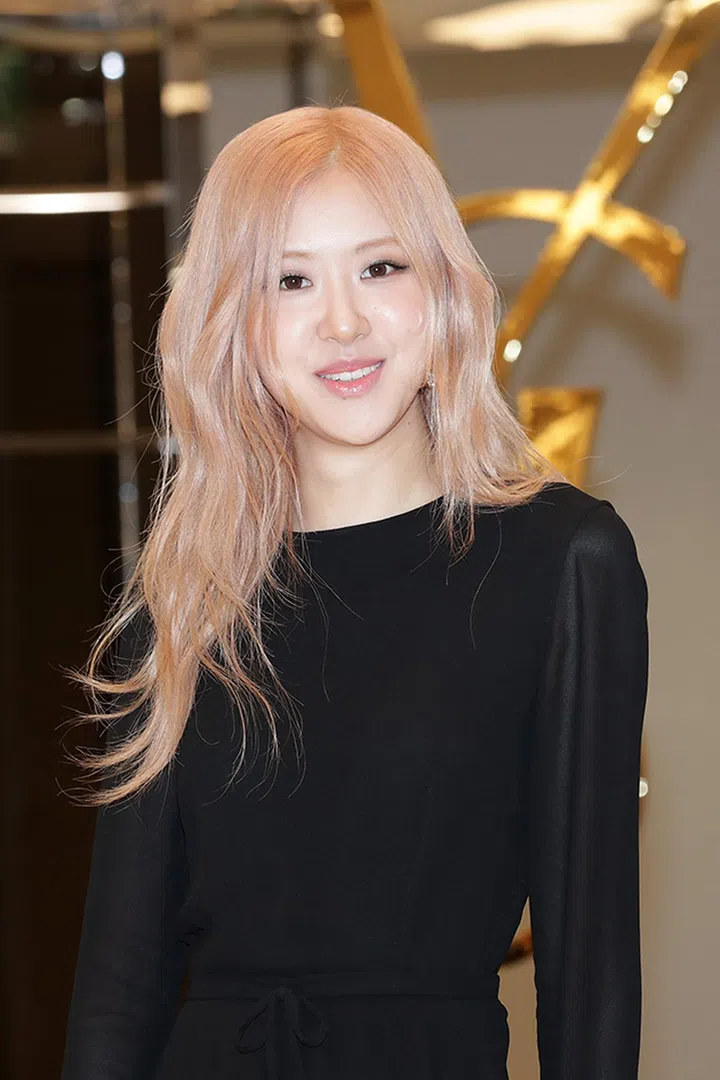 亮色漂染 blackpink Rose