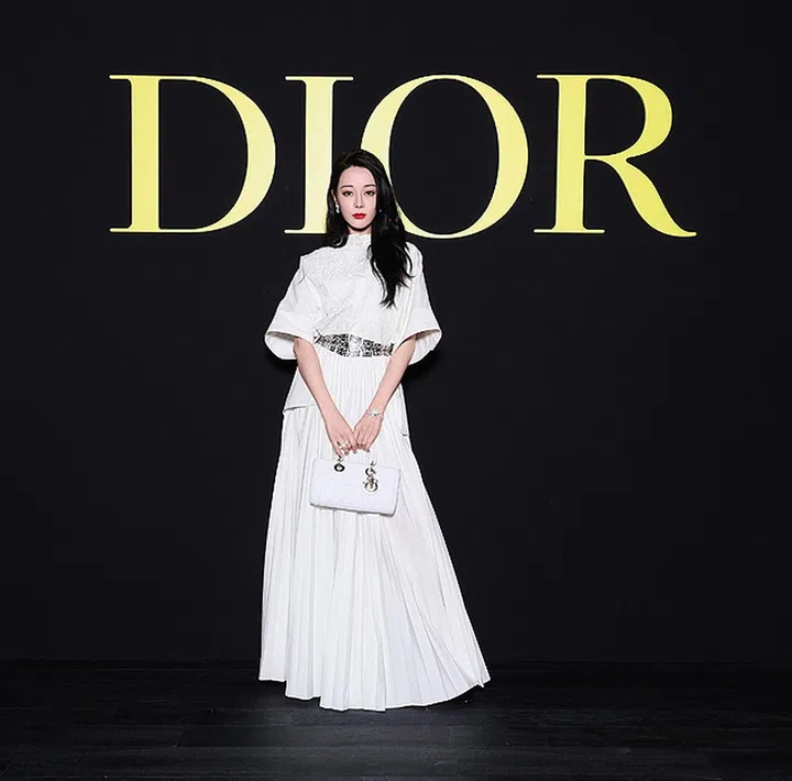 PARIS, FRANCE - SEPTEMBER 26: Dilraba Dilmurat attends the Christian Dior Womenswear Spring/Summer 2024 show as part of Paris Fashion Week  on September 26, 2023 in Paris, France. (Photo by Pascal Le Segretain/Getty Images for Christian Dior)