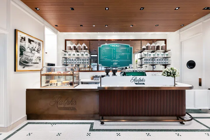Ralph’s Coffee Marina Bay Sands（图：Ralph Lauren提供）