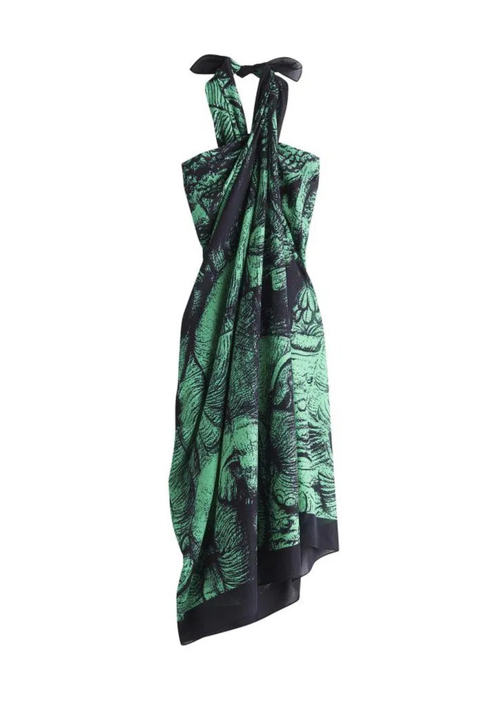 THE WHITE LOTUS H&M连衣裙 $79.90（图 H&M）