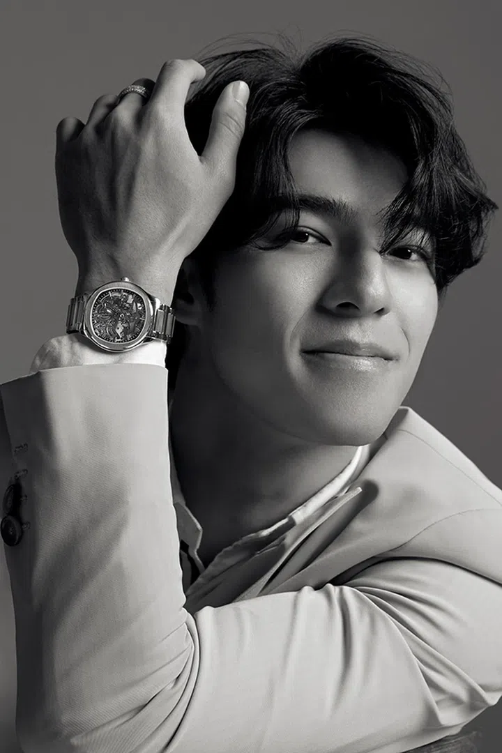 陈昊森佩戴Piaget Polo腕表和Possession钻戒