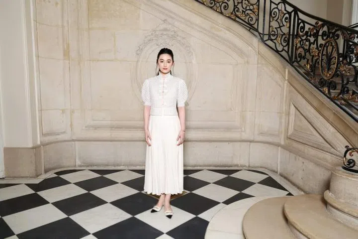 PARIS, FRANCE - JANUARY 22: Rikako Yagi attends the Christian Dior Haute Couture Spring/Summer 2024 show as part of Paris Fashion Week  on January 22, 2024 in Paris, France. (Photo by Pascal Le Segretain/Getty Images for Christian Dior)