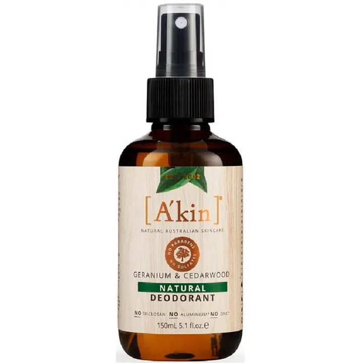 A’kin Cedarwood & Geranium Natural Deodorant (150ml)腋下除臭剂, $17.05