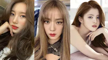 K Celeb Caramel brown Hair 焦糖棕 染发