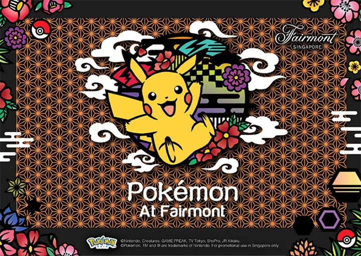 Pokemon Staycation Fairmont Singapore