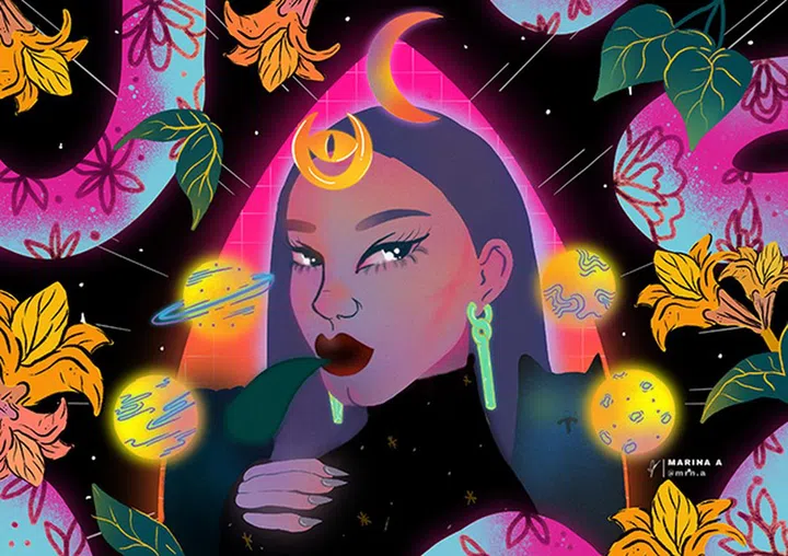 MARINA A 新加坡艺术家 插画家 视觉创意 专访 MARINA A Singapore artist illustrator interview