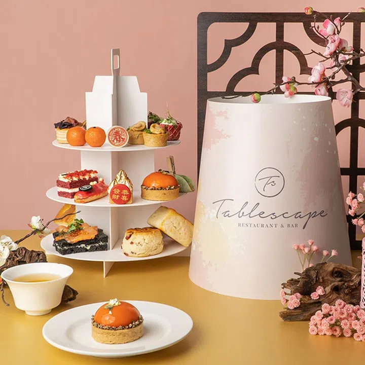 TABLESCAPE Lunar New Year Afternoon Tea Set下午茶套餐 $88