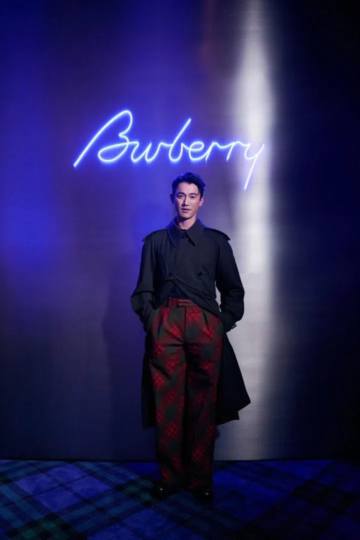 Burberry的大使们——韩星Baekhyun、李圣经、泰星Bright Vachirawit和台湾影帝吴慷仁都是当晚的嘉宾（图：Burberry提供）
