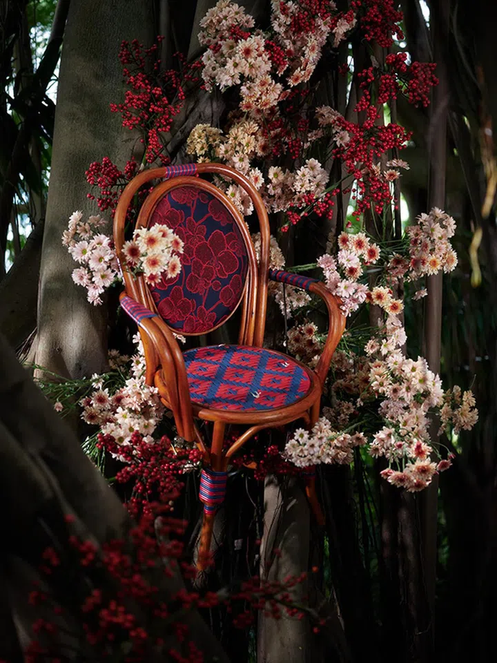 Ong Shunmugam rattan chair