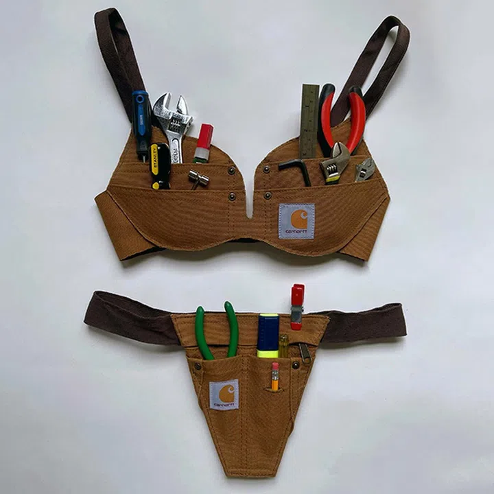 Carhartt 纽约艺术家Nicole McLaughlin Upcycling 升级再造