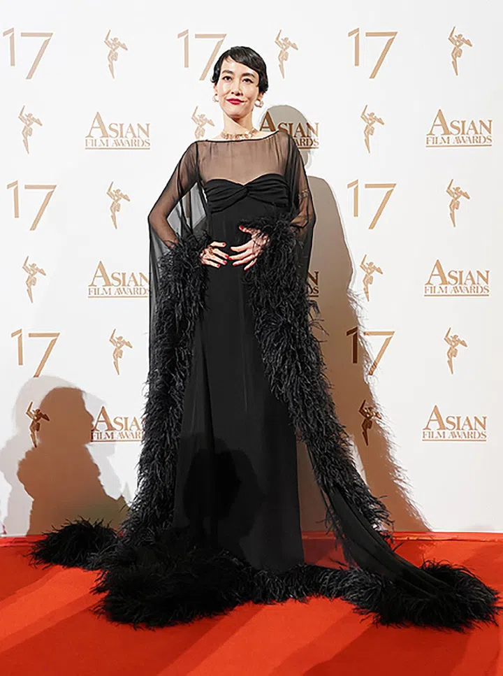 HONG KONG, CHINA - MARCH 10: Actress Rinko Kikuchi attends the 17th Asian Film Awards on March 10, 2024 in Hong Kong, China. (Photo by Anthony Kwan/Getty Images)