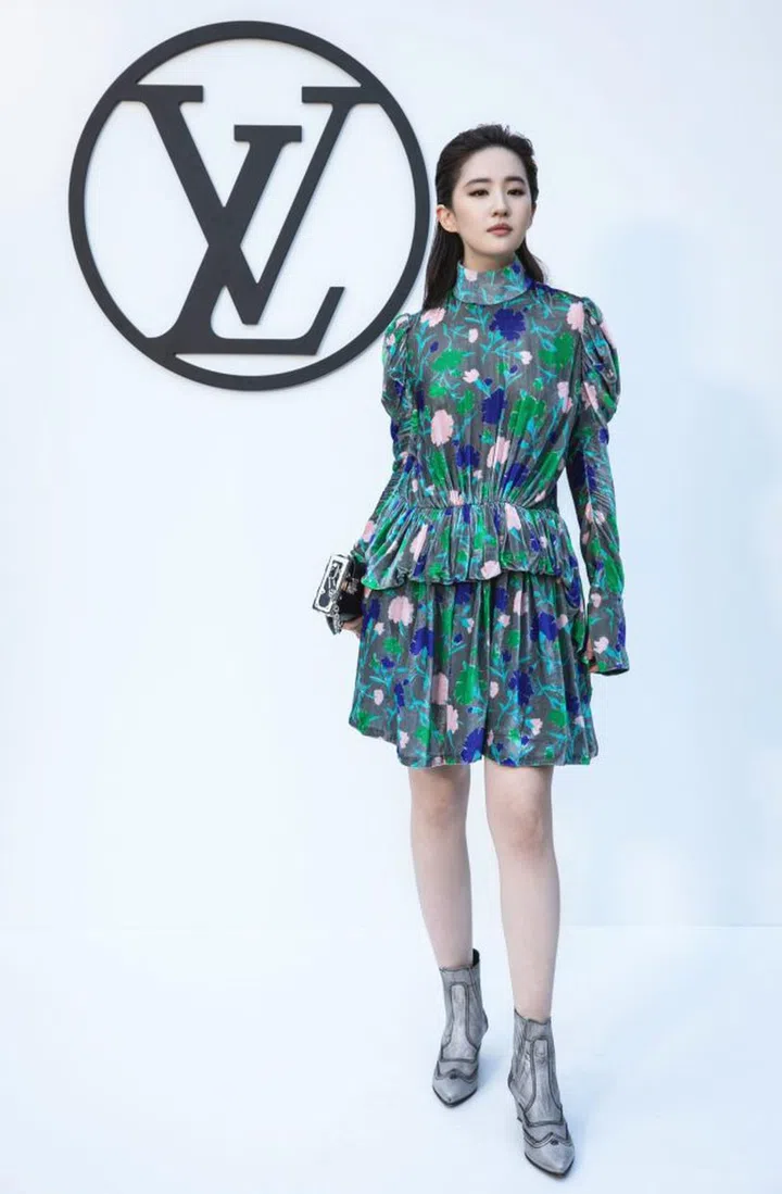 BARCELONA, SPAIN - MAY 23: Liu Yifei attends the Louis Vuitton Cruise 2025 Show at Park Güell on May 23, 2024 in Barcelona, Spain. (Photo by Xavi Torrent/Getty Images for Louis Vuitton)