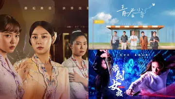 2026红星大奖最佳原创曲入围电视剧：《小娘惹之翡翠山》《青春小鸟》《带剑女孩》等剧海报拼图