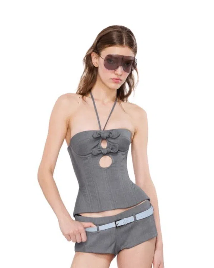 Fancì Club Unbutton Halterneck Corset $531.49