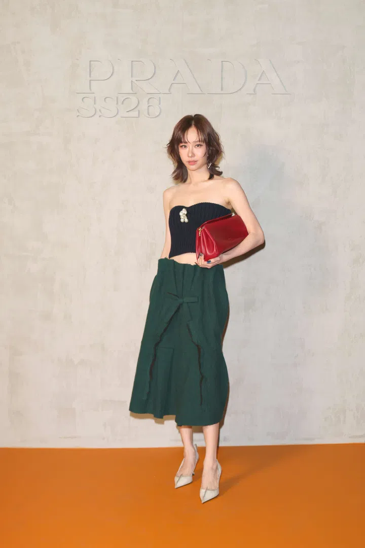 泰星Toey Jarinporn Joonkiat出席Prada 2026春夏女装秀