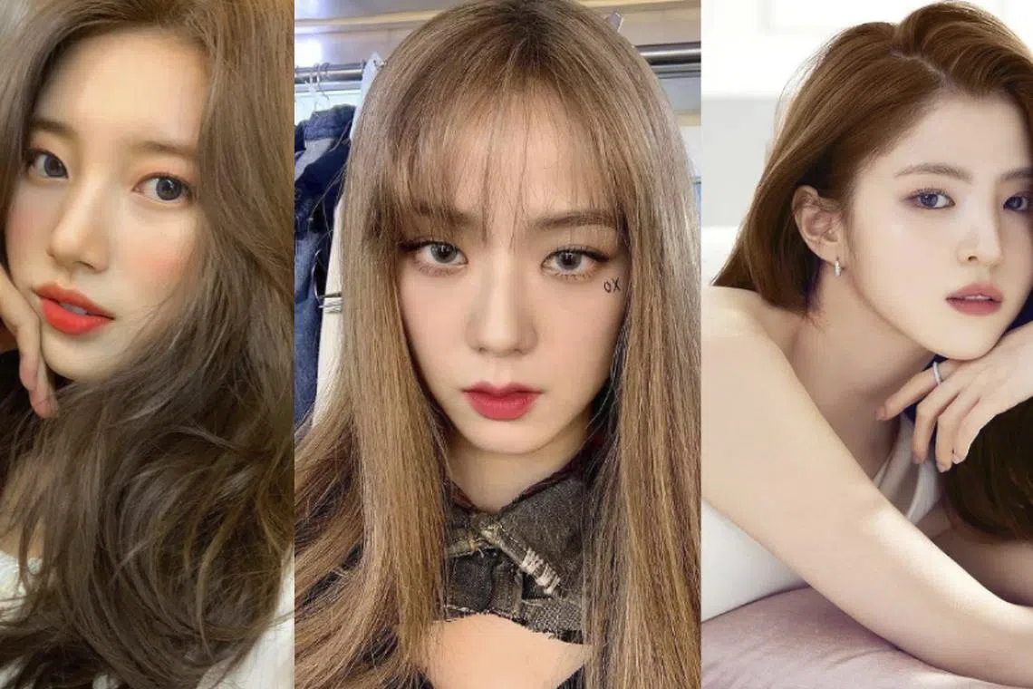 韩女神们都染了焦糖棕发色- NUYOU SINGAPORE《女友》 - 最时尚中文杂志| NUYOU Singapore