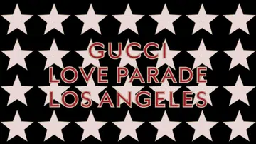 GUCCI LOVE PARADE fashion show 时装秀