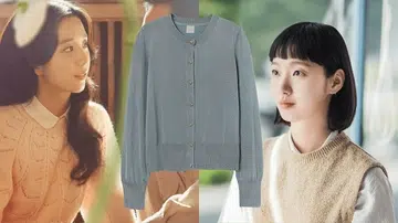 JISOO SNOWDROP KIM GO-EUN YUMI'S CELLS KNITWEAR SWEATER Jisoo 雪滴花 金高银 柔美的细胞小将 毛衣 针织衫