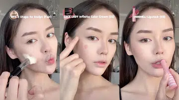 5分钟快手通勤妆