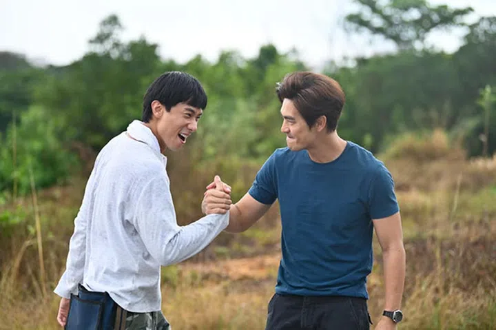 多年后的全家福 陈炯江 方展发