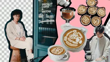 新加坡拉花与咖啡师冠军Jervis Tan