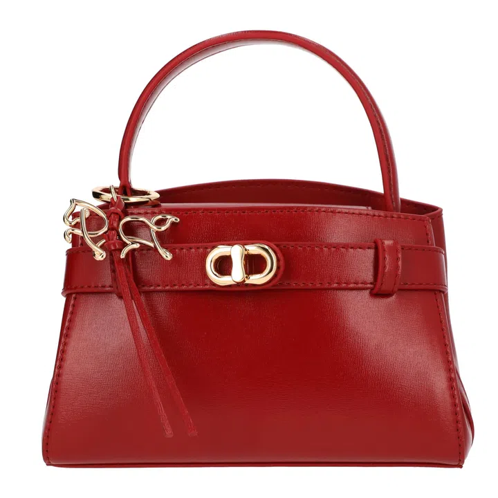 Charles & Keith Aubrielle Horse-Motif Top Handle Bag 