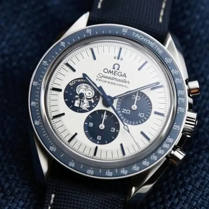 OMEGA Speedmaster ‘Silver Snoopy Award’ 50th Anniversary腕表