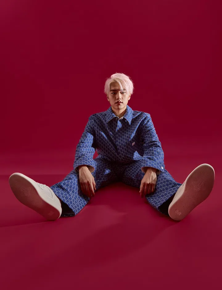 Gucci 外套$4,350，长裤$2,650， 运动鞋 $1,600（图：《女友》拍摄）