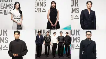 Dior exhibition seoul korean celebrities