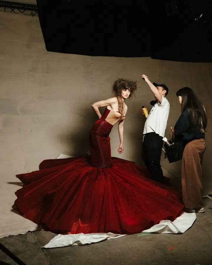 幕后花絮由Marie-Laure Dutel拍摄