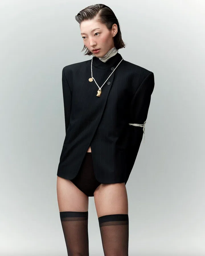 r y e 
The Vessel Cord Necklace - 18k gold plated $569