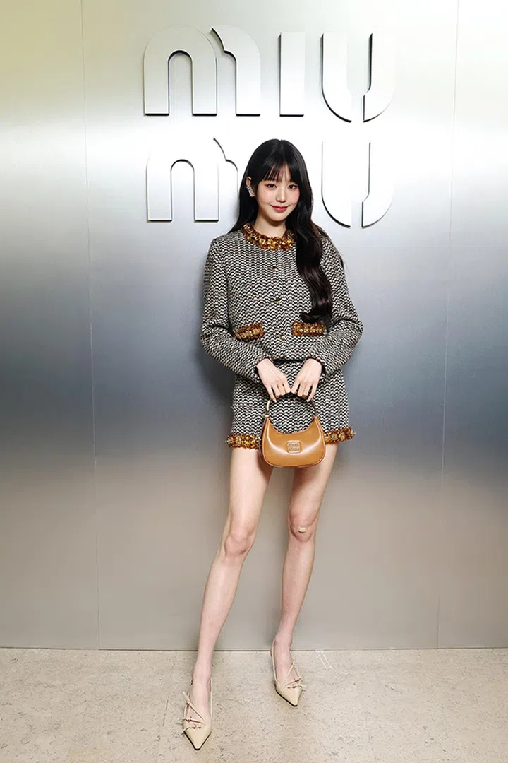 PARIS, FRANCE - OCTOBER 03: Won-Young Jang attends the Miu Miu Womenswear S/S 2024 show as part of Paris Fashion Week at Palais d'Iena on October 03, 2023 in Paris, France. (Photo by Pascal Le Segretain/Getty Images for Miu Miu)