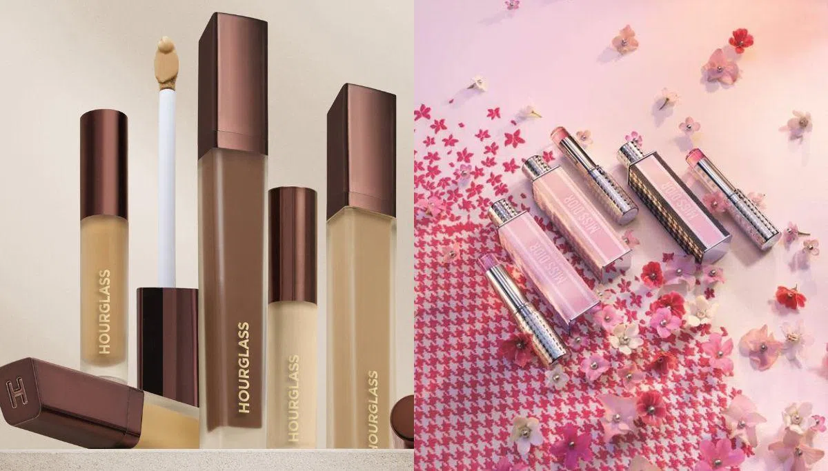 带着美容好物包括遮瑕霜与香水去旅行