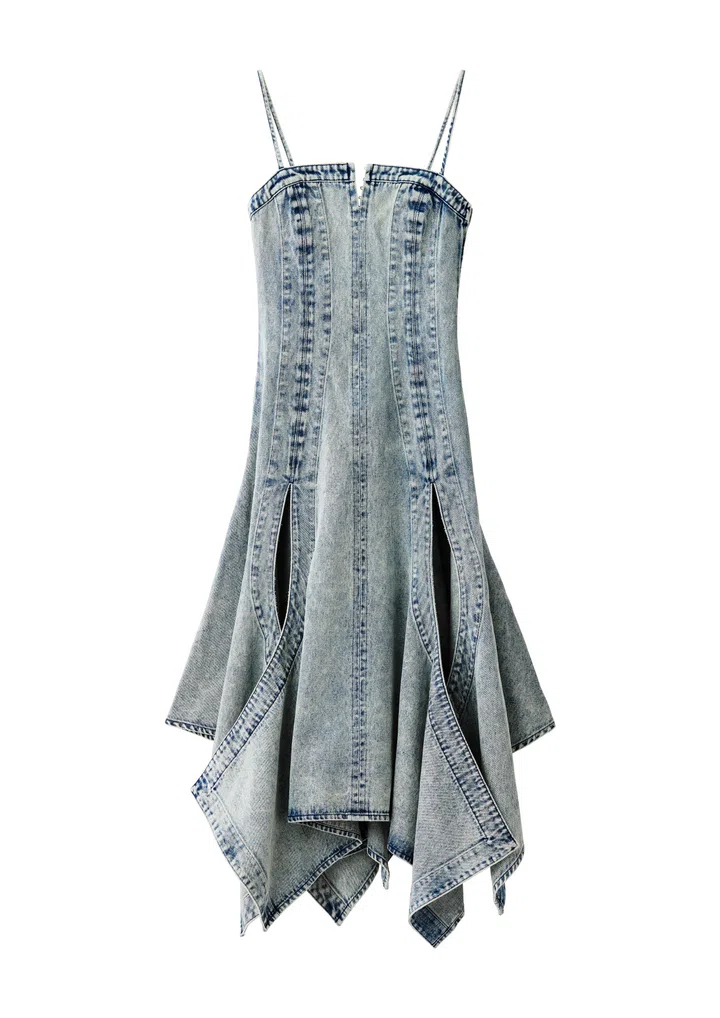 H&M Glenn Martens denim dress $179.90