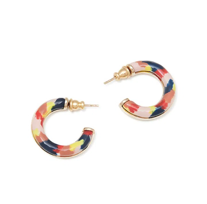 BRASS AND LACQUER Earrings