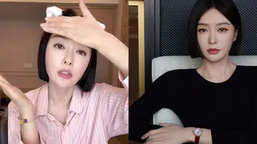 学秦岚打造“中年少女感”