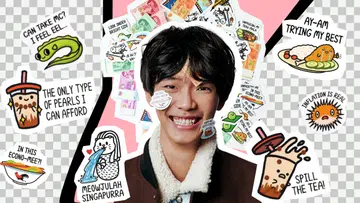 趣味贴纸创作者Dylan Chia