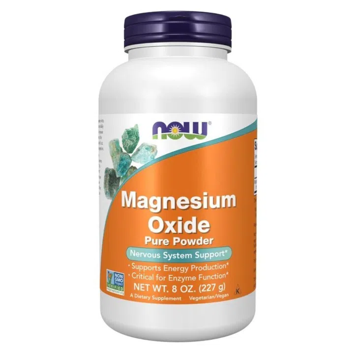 NOW Foods Magnesium Oxide Pure Powder